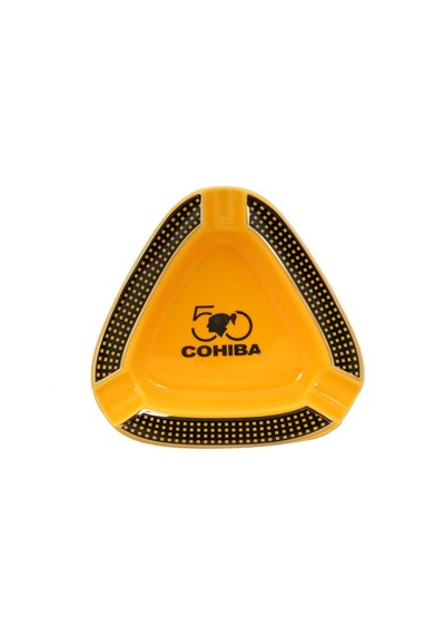 Cohiba 50. Yıl Sarı 3'lü Puro Küllüğü - Tr1659