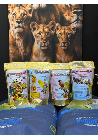 4 Lü Set 250 Gr Lık Mammamiamix Full+full&ballı&meyveli&kurtlu