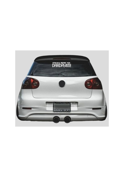 Araç Traktör Tır Yapışkan Sticker Modifiye