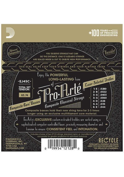 D´Addario Ej45C Normal Tension Composites Klasik Gitar Teli