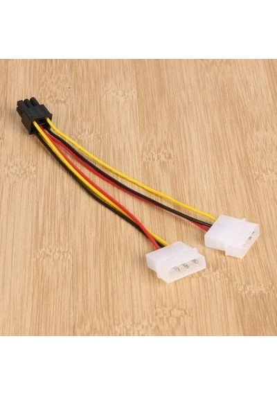 Platoon 6 Pin Power Kablo 6 Pin To 2 Molex Pcıe Ekran Kartı Güç 6pin
