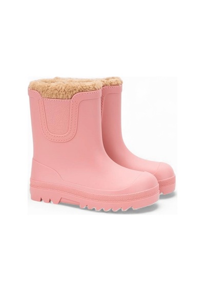 Igor Verona Borreguito Kız Çocuk Kürklü Yağmur Çizmesi - Pembe W10340-402