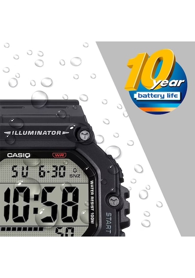 Casio Ae-1600hx-3avdf Kol Saati Metalik
