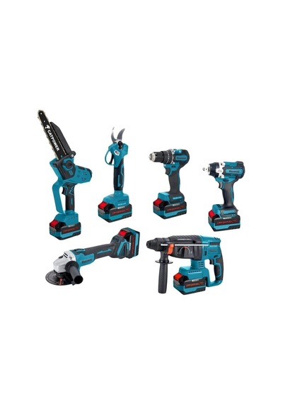 Mey İthalat Cat Power 1560 Kömürsüz Makine Seti 6 Parça
