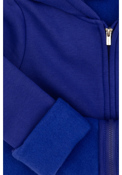 U.S. Polo Assn. Kız Çocuk Mor Kapüşonlu Fermuarlı Şardonlu Basic Sweatshirt 50316809-VR038