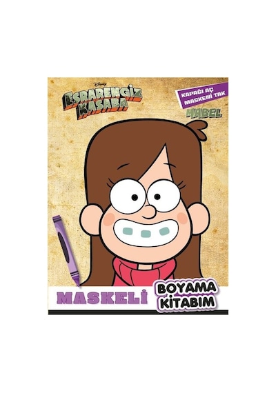 Disney Esrarengiz Kasaba - Mabel Maskeli Boyama Kitabım- Beta Kids