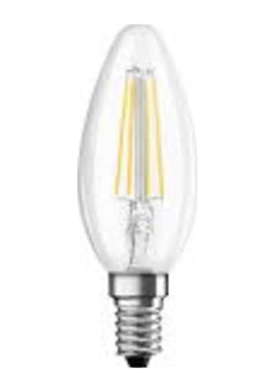4W Rustik Led Ampul E14 Şeffaf Beyaz