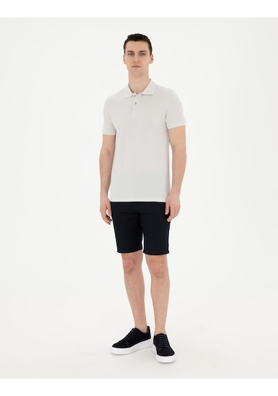 Pierre Cardin Erkek Açık Gri Tişört Basic 50291625-vr001 Açık Gri