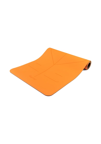 Gymo Ultragrip Hizalamalı 6mm Tpe Yoga Matı Pilates Minderi Turuncu Turuncu
