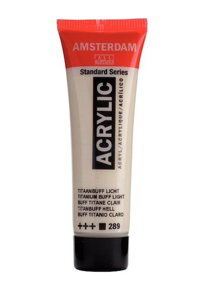 Amsterdam Titanyum Açık Buff 120 ml Akrilik Boya 289 P-111900