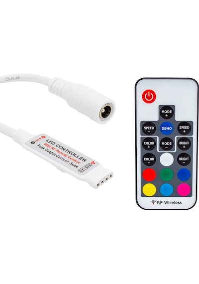 Powermaster 12 Volt Rf Küçük Modüllü Uzak Mesafe Algılamalı Led Kontrol Cihazı 1 Adet
