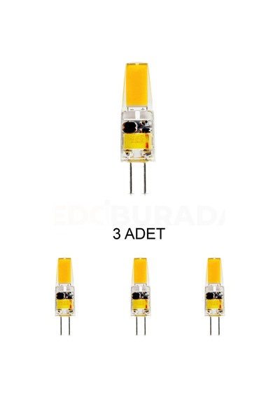 Cata Ct-4252 Kapsül Ampul 4w Günışığı G4 Duy - 3 Lü Paket