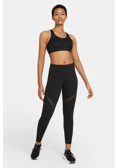 Nike Dri Fit Adv Bra Black Ref Pad Çıkartılabilir Pedli Siyah Sporcu Sütyeni Bra