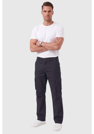 Rizzup Erkek Relaxed Fit Bol Kesim Likralı Lacivert Outdoor Kargo Pantolon Çok Cepli Geniş Paça 1705421 Rizzup Erkek Relaxed Fit Bol Kesim Likralı Lacivert Outdoor Kargo Pantolon Çok Cepli Geniş Paça 1705421