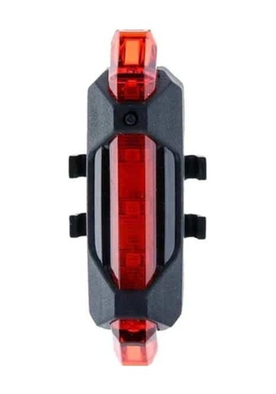 Buffer Usb Şarj Edilebilir Parlak Bisiklet Led Lamba Su Geçirmez Güvenlik Uyarı Arka Lamba Işığı Kırmızı