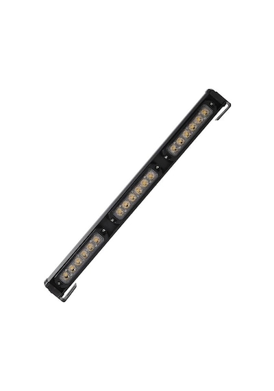Wolfram 45cm Led Çakar Lamba Sarı + Sarı 12-24v Led İkaz Çakarlı