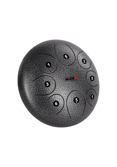 Midex Td-108sm Çelik Dil Davul Handpan 10 İnç 8 Ton Steel Tongue Drum Full Set