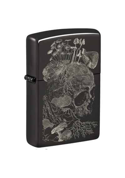 Zippo 24756 Skull Mushroom Design Çakmak