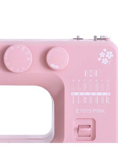 Janome E1015 Joy Of Sewing Dikiş Makinesi Pembe Ve 8002d Overlok Makinesi Paketi