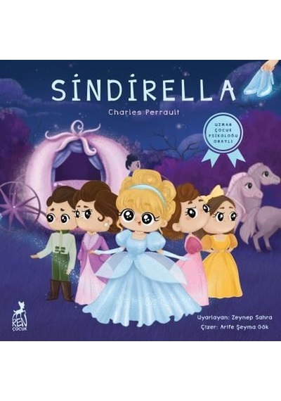 Sindirella - Charles Perrault - Ren Kitap