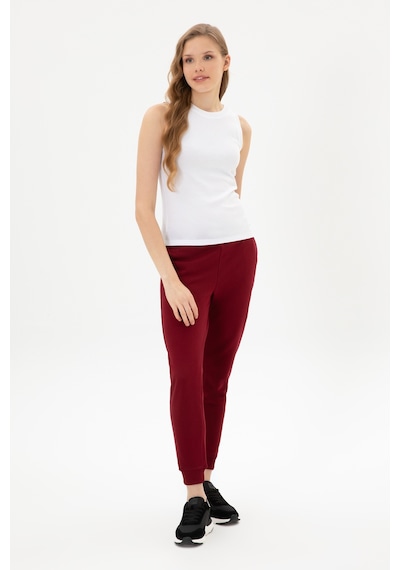 U.S. Polo Assn. Kadın Bordo Jogger Eşofman Altı 50307759-VR014