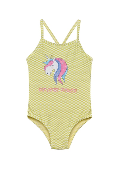 Toosalty Kız Çocuk Sarı Geometrik Desenli Unicorn Mayo 25sg009st Sarı Toosalty Kız Çocuk Sarı Geometrik Desenli Unicorn Mayo 25sg009st Sarı
