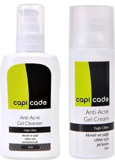 Capicade Yağlı ve Akneli Ciltler için Acne Bakım Seti
