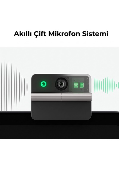 Obsbot Meet Flip Aı Destekli Katlanabilir 4k Ultra Hd Akıllı Webcam Kamera