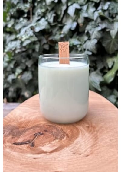 Ayrex Rufus Concept Ahşap Mum Fitili Only Good Vibes Yazılı Fitil + Yapışkanlı Sehpa - 10 Adet Diğer