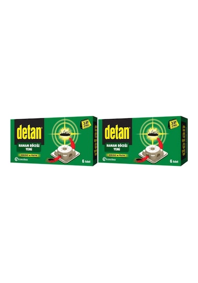 Detan Hamam Böceği Yemi 2 x 6'lı Detan Hamam Böceği Yemi 2 x 6'lı