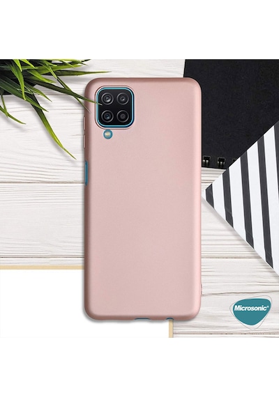 Microsonic Matte Silicone Samsung Uyumlu Galaxy M12 Kılıf