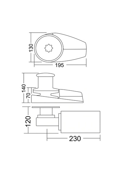 South Pacific Ws1100c - 12v Yatık Motorlu Dik Irgat 8mm Tamburlu Halat Fenerli Krom Gövdeli - Pratiklik Ve Gücün Mükemmel Uyumu