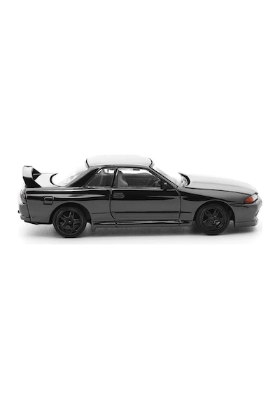 Pop Race 1:64 Nissan Skyline Gt-r R32 Dark Chrome Edition Prdc002 Diecast Model Araba Siyah