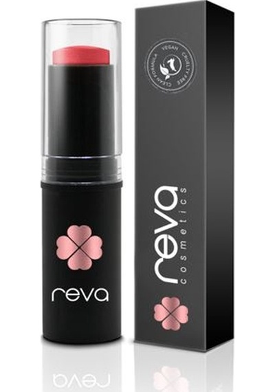 Reva 3'ü Bir Arada Stick Allık-Far-Dudak Renklendirici Tint Rose Of Sharon / Vegan
