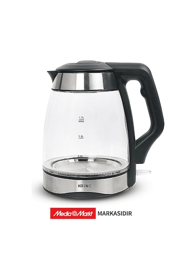 Koenic KWK 181826 TR 2200 W Cam Su Isıtıcısı & Kettle