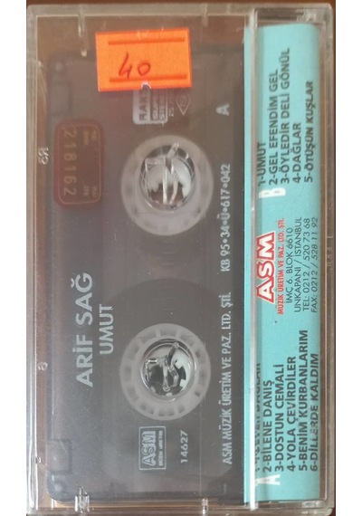 Plak Değildir Kaset Tir Arif Sağ Umut Kaset