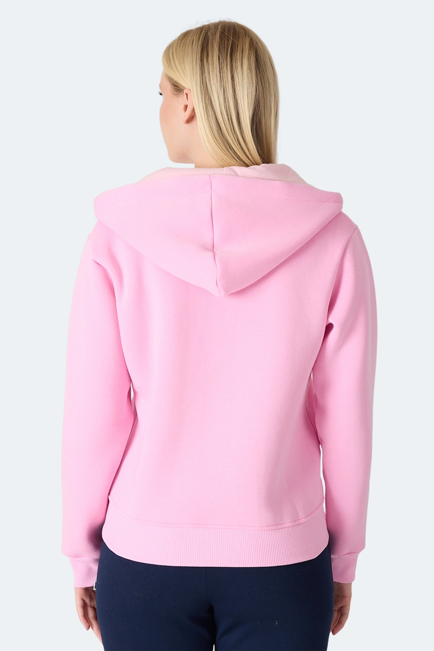 Slazenger Mılıo I Kadın Pembe Sweatshirt Pembe