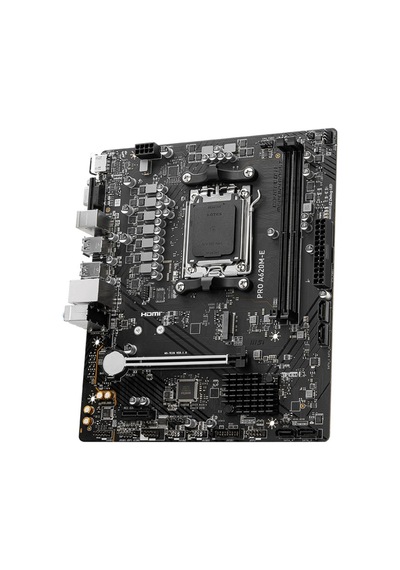 Msı Pro A620m-e 6400mhz Oc M.2 Hdmı Vga Matx Am5
