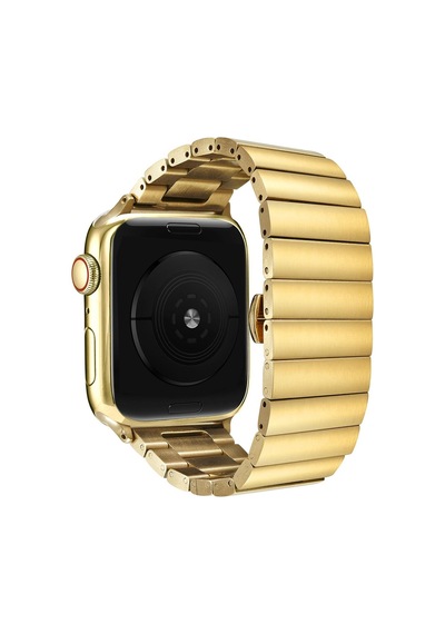 Apple Uyumlu  Watch Metal Kordon Premium Paslanmaz Çelik Kayış - 4 Renk (487932051)