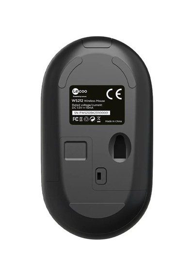 Lecoo, Ws212 1600 Dpı 4 Tuşlu Kablosuz Siyah Optik Mouse