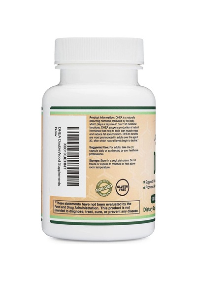 Double Wood Dhea 100 Mg - 180 Kapsül- İthal - Dmm00208