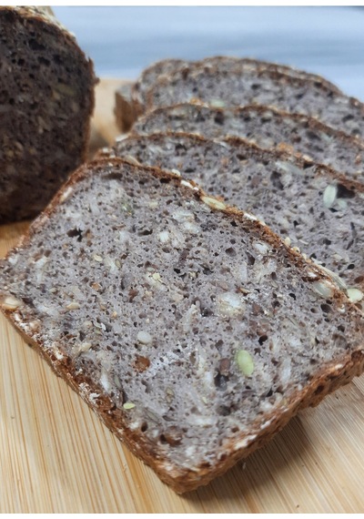 Taneli Karabuğday Ekmeği 500g - Buchweizenbrot Mit Körner