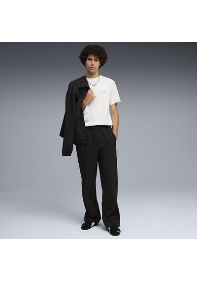Puma Pl Essentials Erkek Beyaz Günlük Stil T-shirt 63449505 Beyaz