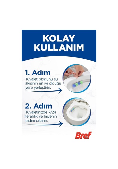 Wc Power Aktiv Duopack Katı Tuvalet Bloğu 3 Çam + 2 Okyanus, 5 X 2'li Paket