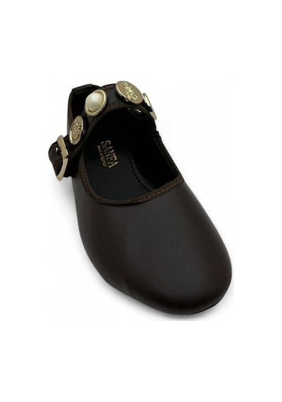 Dosa Shoes Kadın Kemerli Babet-kahverengi Kahverengi