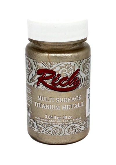 Rich Multi Surface Titanium Metalik Boya 90 Cc. 2526 Şampanya Renk
