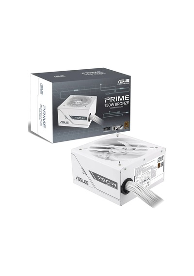 Asus Prıme-750b 750w 80+ Bronze 135mm Fanlı Beyaz Psu