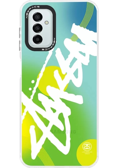 Newface Samsung Galaxy M13 Kılıf Estoril Desenli Kapak - Estoril - 2 Mavi