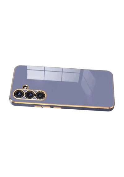 Samsung Galaxy Uyumlu S25 Fe Volet Silikon - Mavi Bzsxx00 1