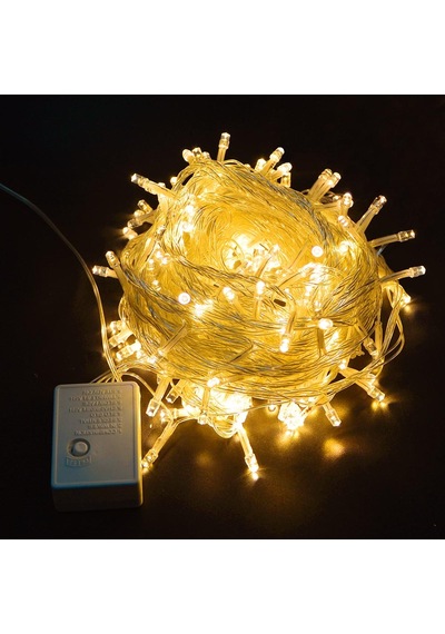 10 Metre 100 Ledli Fişli Led Dekor Lambası Günışığı Yılbaşı Ledi